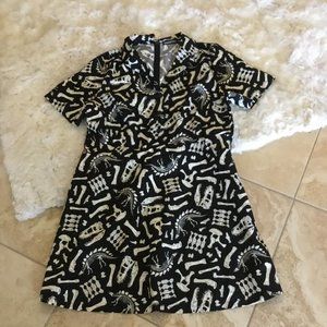 Modcloth Dangerfield dinosaur dress 18